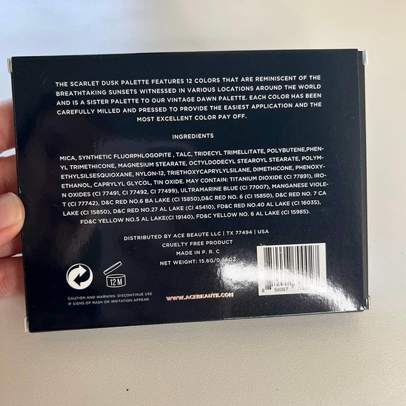 Ace Beaute Quintessential Eyeshadow Palette 0.55 Oz NEW - Picture 2 of 5